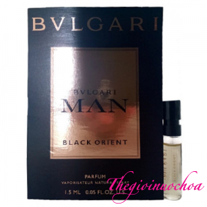 Vial Bvlgari Man In Black Orient for Men
