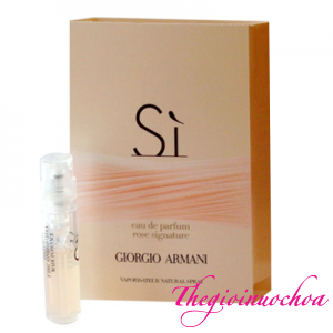 Vial Si Rose Signature for women
