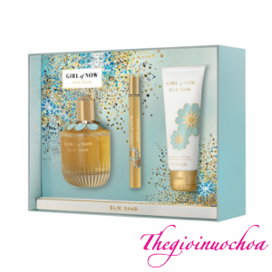 Gift Elie Saab Girl Of Now 3pc ( NH 90ml + Body Lotion 75ml + NH 10ml)