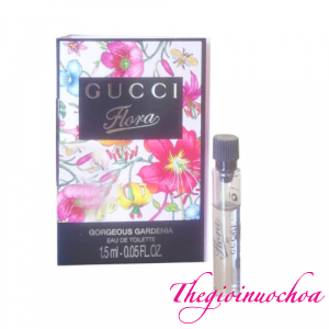 Vial Flora By Gucci Gorgeous Gardenia (W) EDT