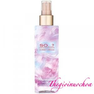 So…? Sorbet Dream Fragrance Mist