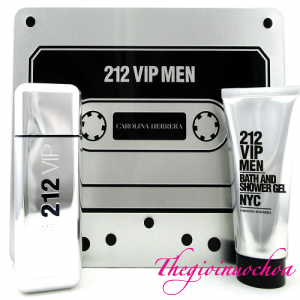 Gift Set Carolina Herrera 212 VIP Men 2pc
