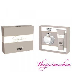 Gift Set Montblanc Signature For Women EDP 2pcs