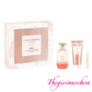 Gift Set Coach Dreams Sunset EDP 3pcs