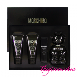Gift set Moschino Toy Boy EDP 4pcs