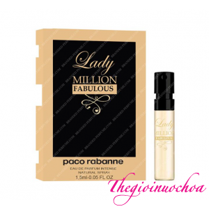 Paco Rabanne Lady Million Fabulous EDP Intense 1.5ml Vial